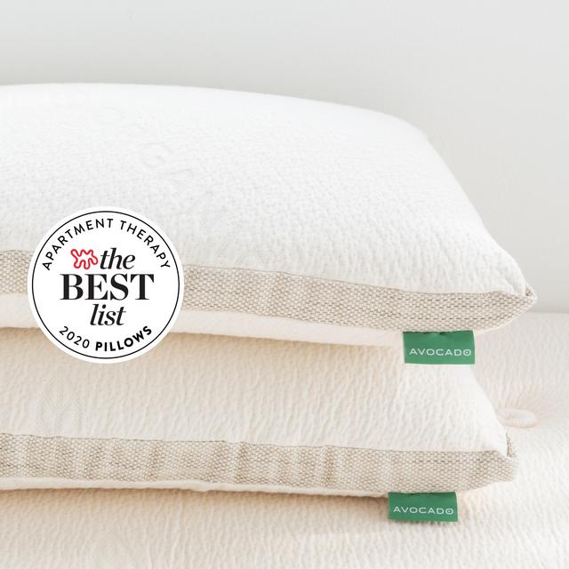 Avocado Molded Latex Pillow
