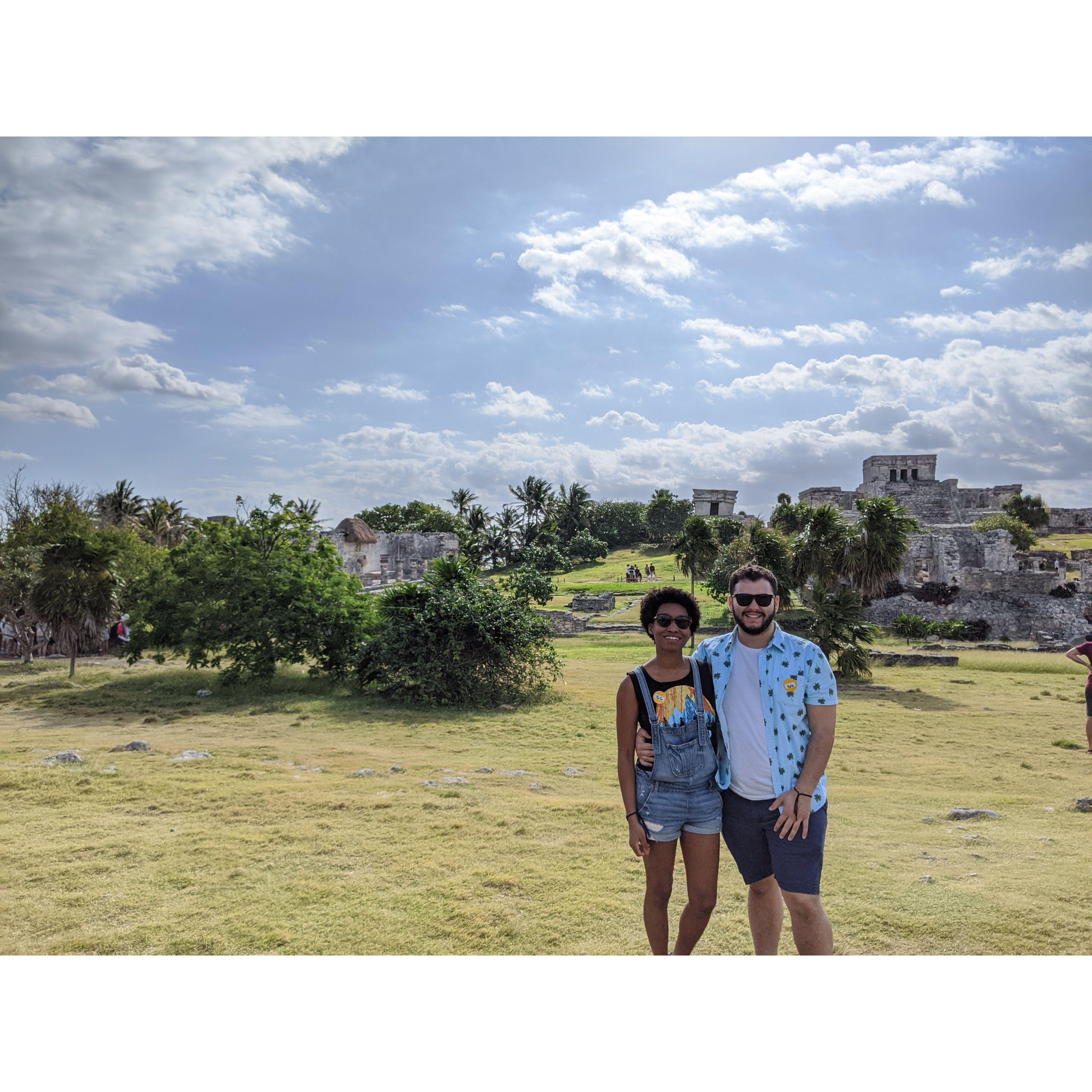Our first trip together in Mexico