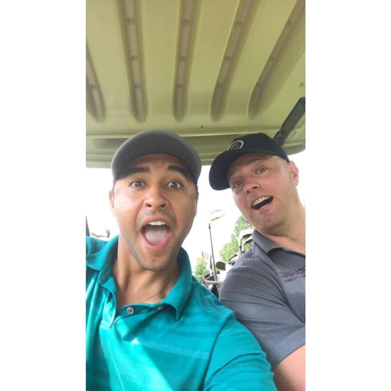 Just Morgan & Nate doing Morgan and Nate things
