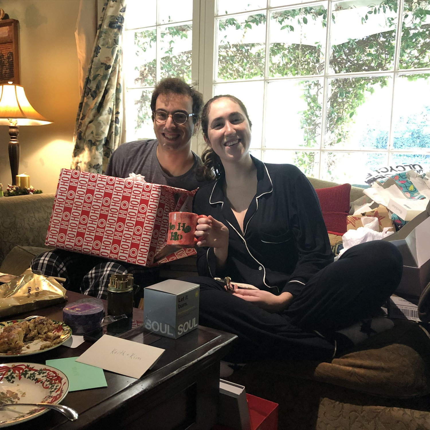 Our first Christmas together! One of the best days of the year