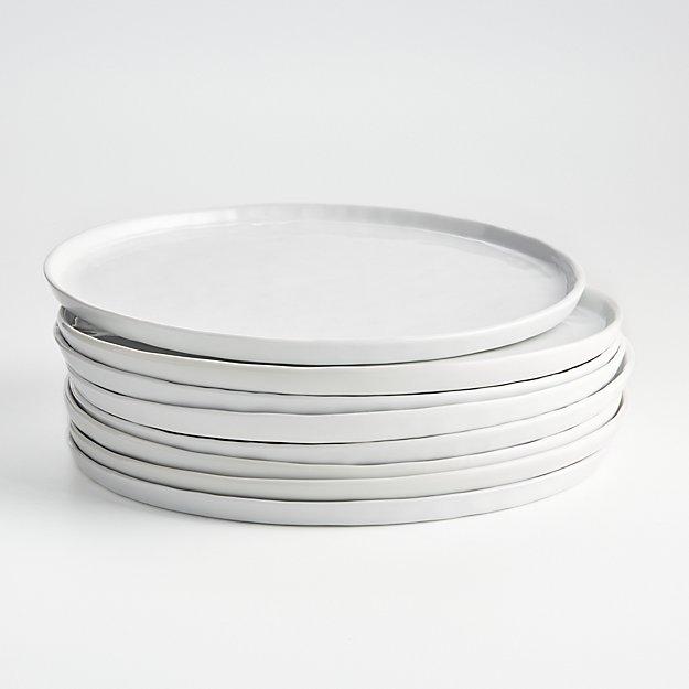 Set of 8 Mercer Dinner Plates