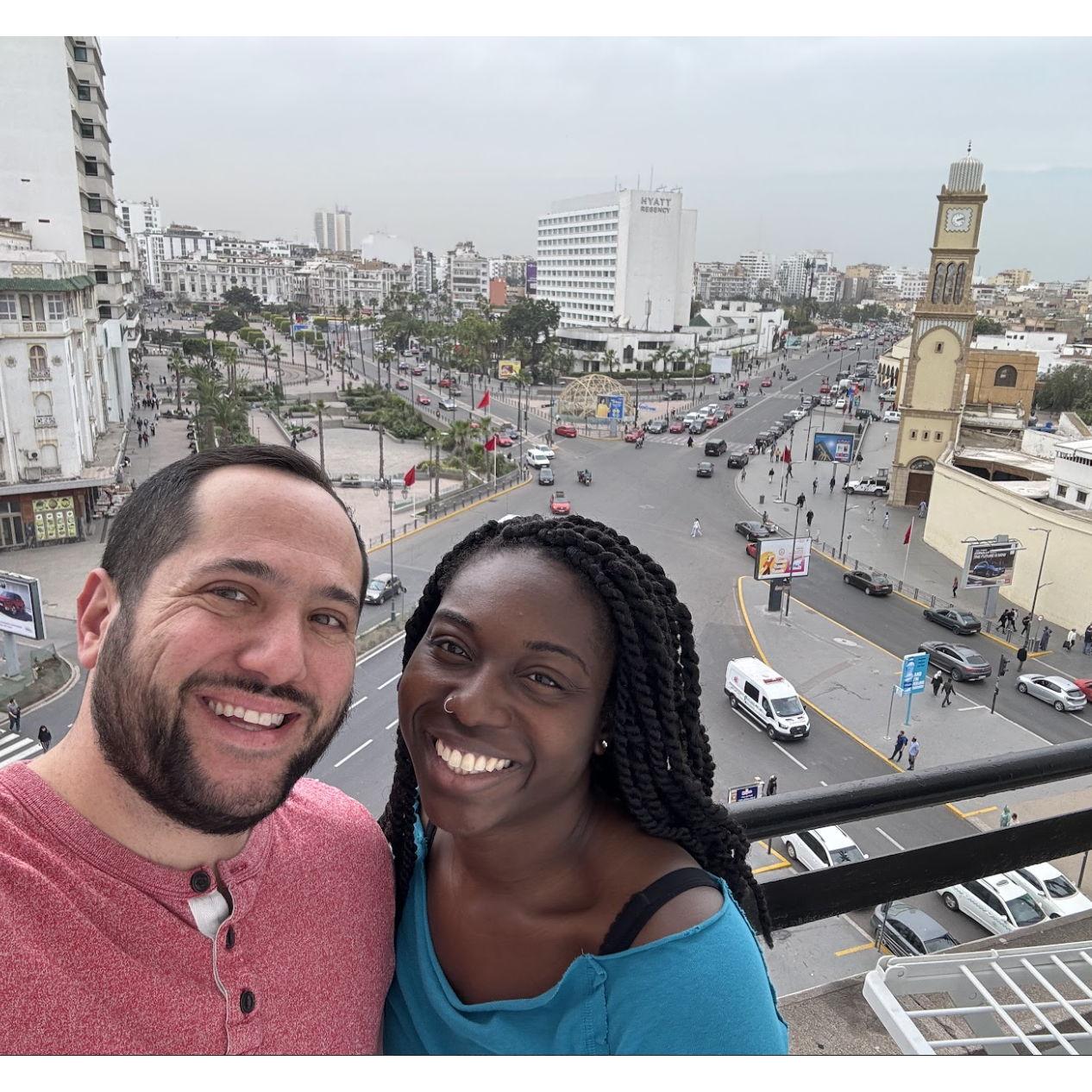March 2024: First night in Casablanca, Morocco!