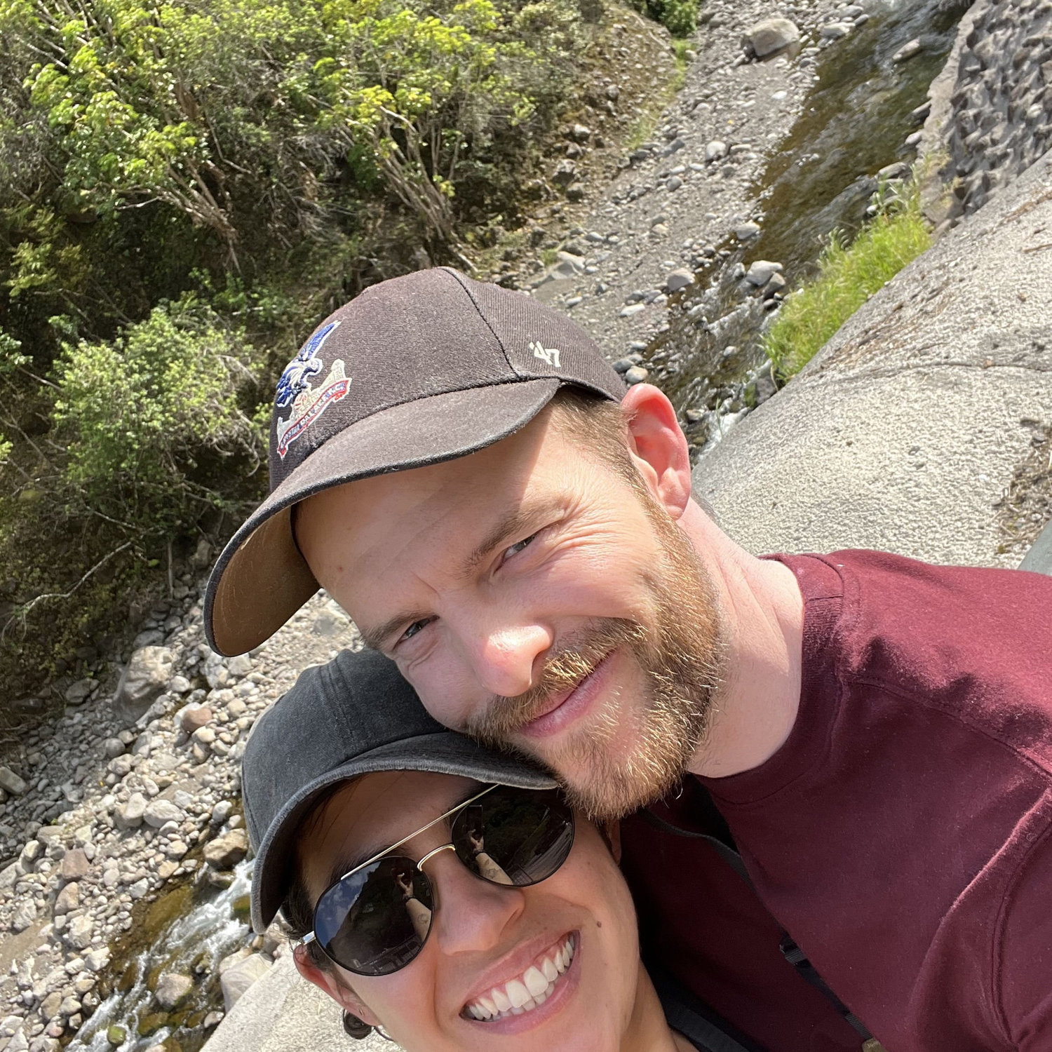 Shirley went to Maui for work and brought Brett along