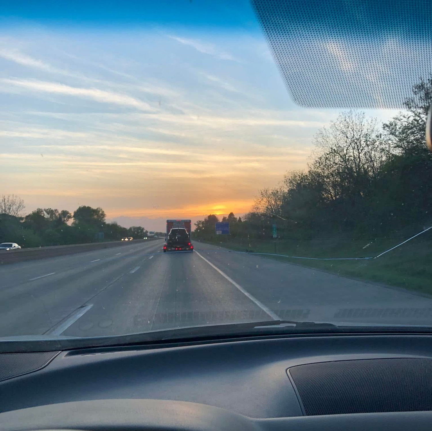 Moving across the country together for the first time!