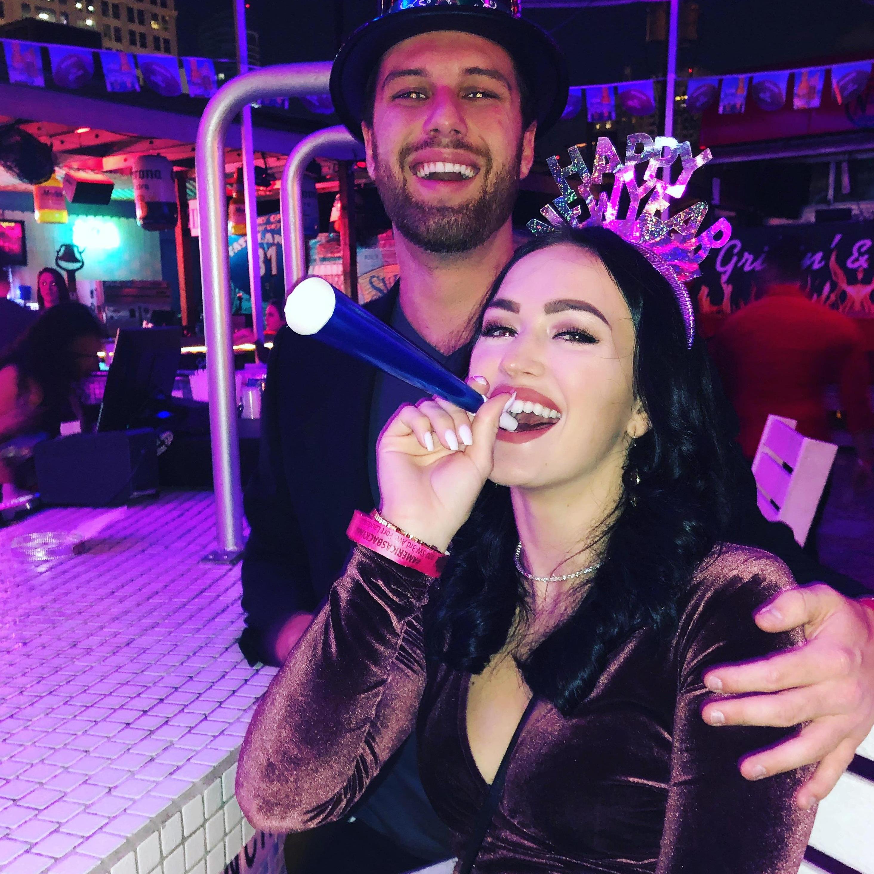 Our first New Years together.