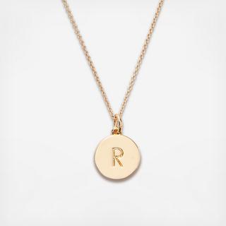 Gold Initial Pendant