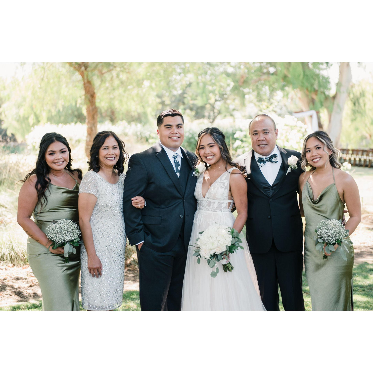 The Danlag family's first wedding at Galway Downs in 2021 for Krystal and David!