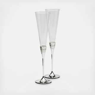 With Love Champagne Toasting Flute, Set of 2