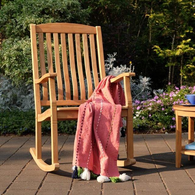 Outdoor Adina Rocking Solid Wood Chair