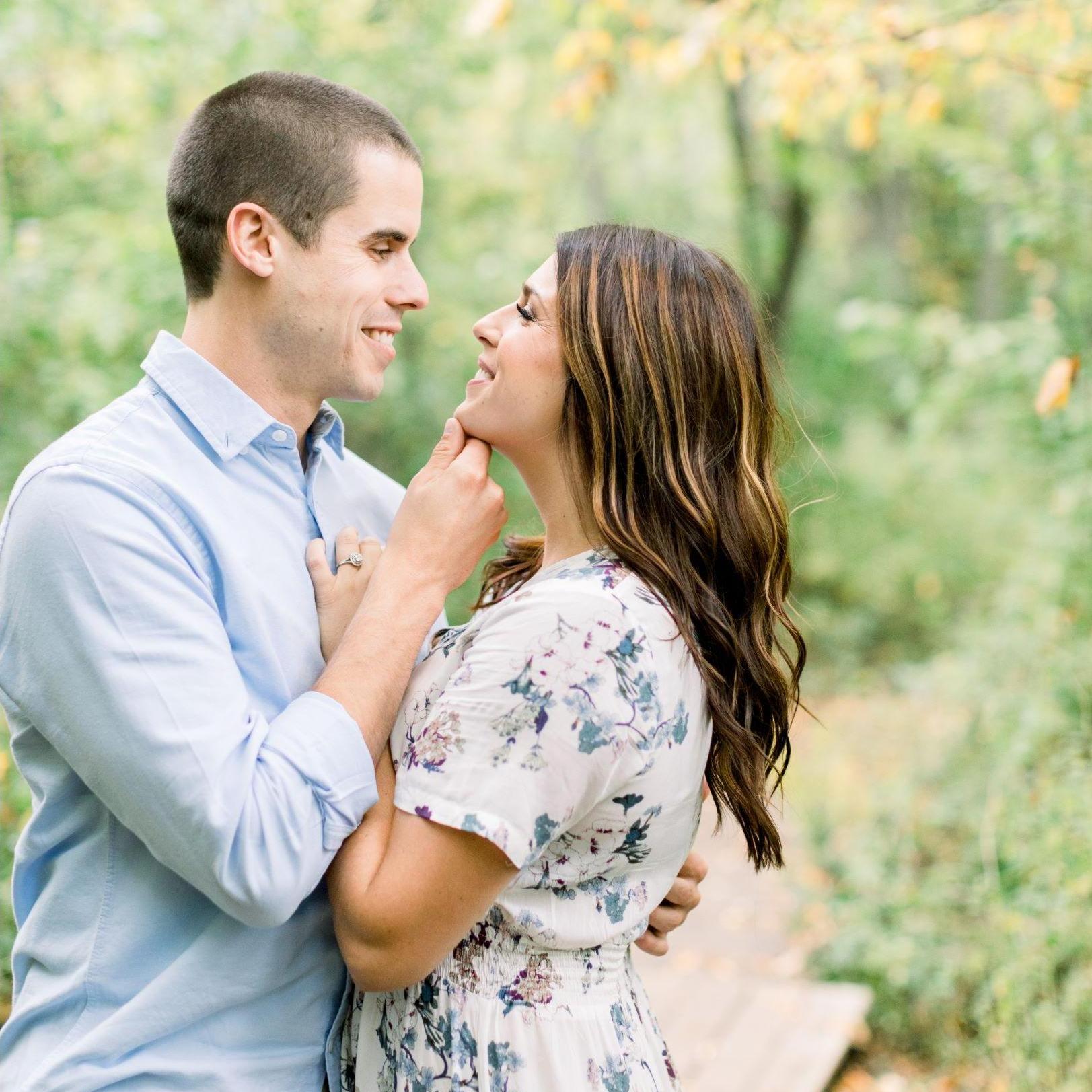 Engagement at High Cliff State Park