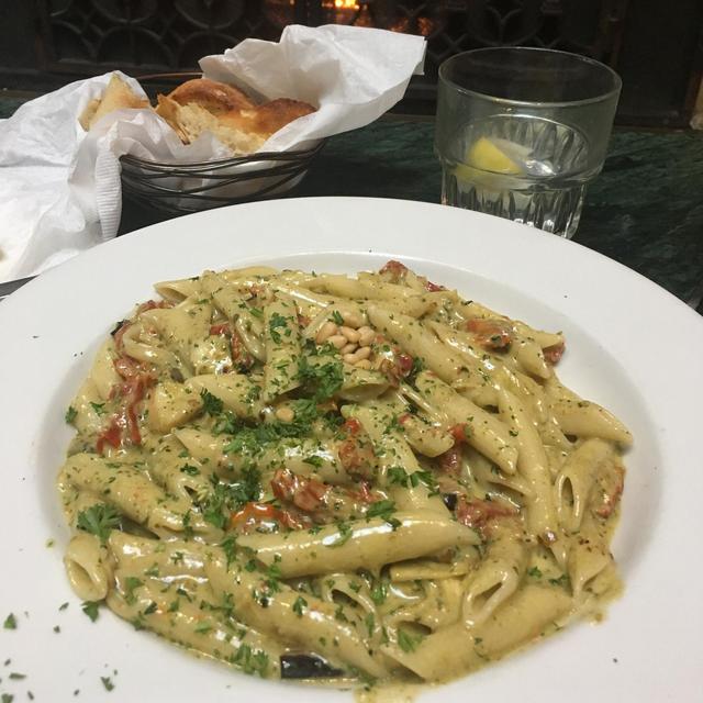 Italian Pasta Dinner on our Honeymoon