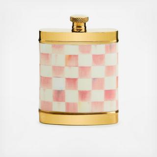 Rosy Check 3260 Enamel Flask