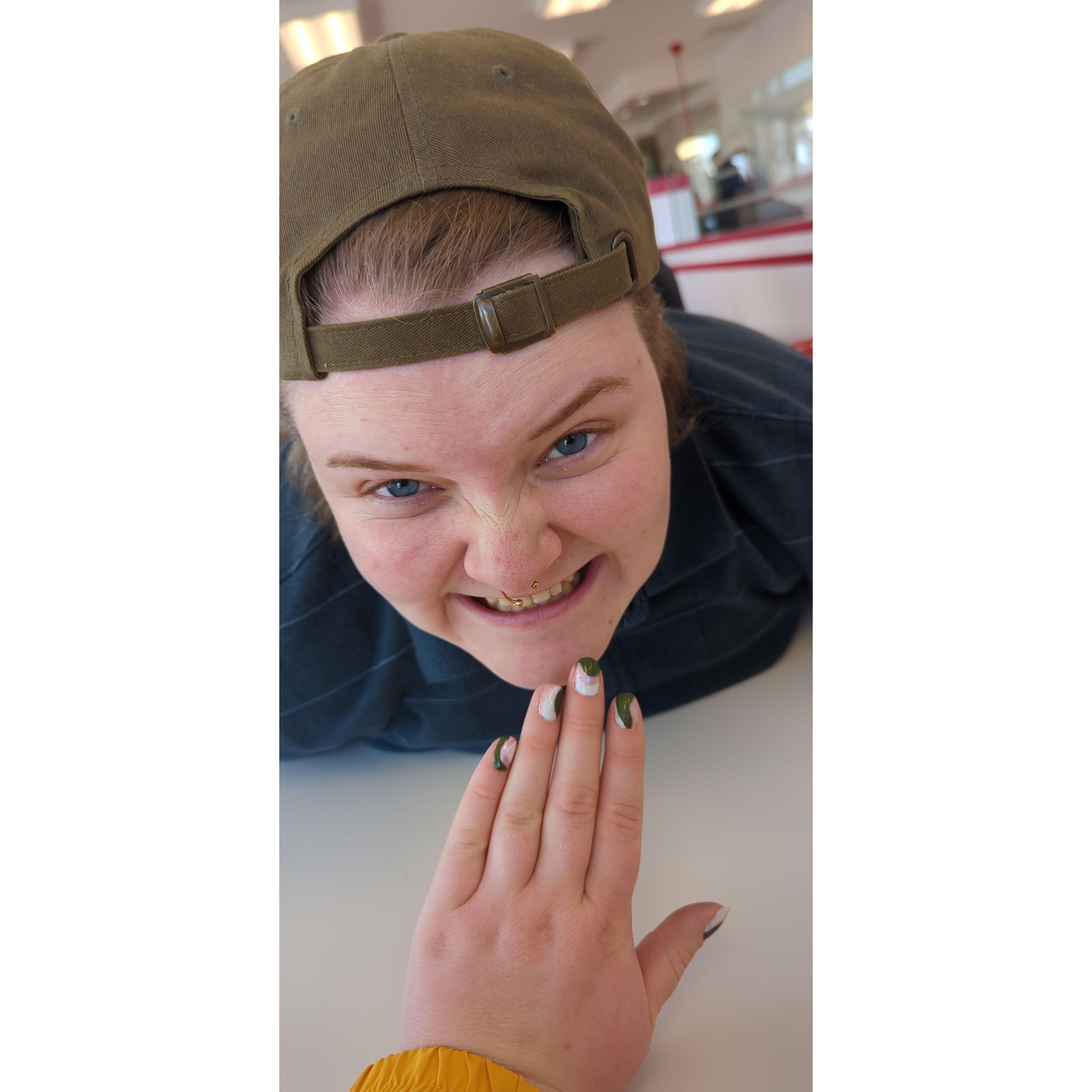 Maddy's personal nail tech