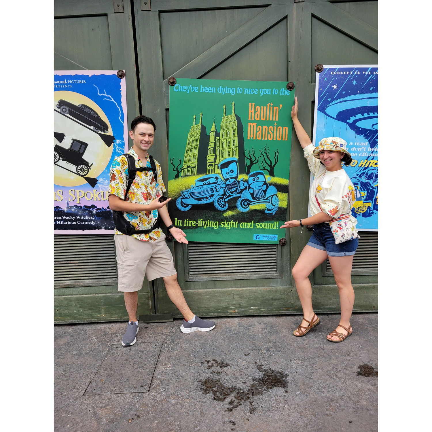 We've bonded over several things, but three of them are Haunted Mansion, bad puns, & FOOD!
