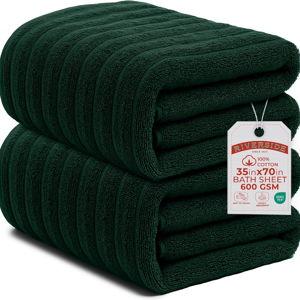 RIVERSIDE Pack of 2 Extra Large Bath Shee