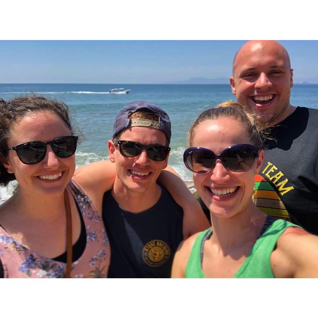 Exploring with friends in Mexico