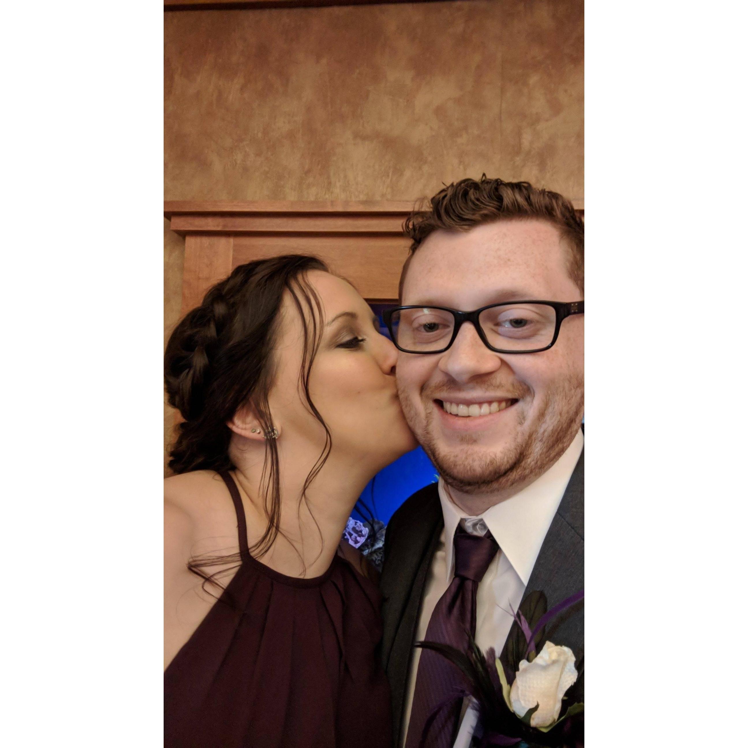 Joe and Cortnie's wedding September, 28th 2018