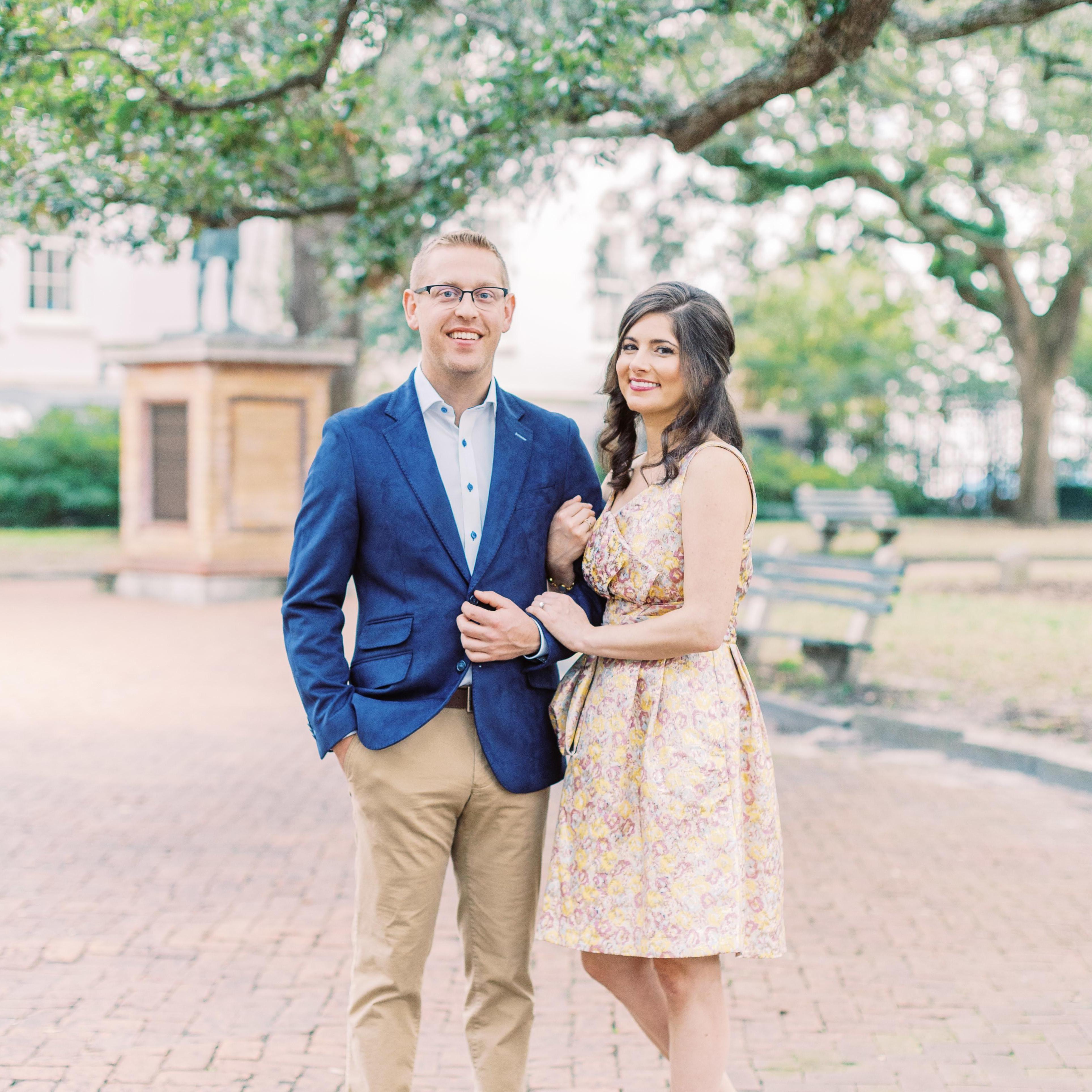 Engagement shoot in Charleston.