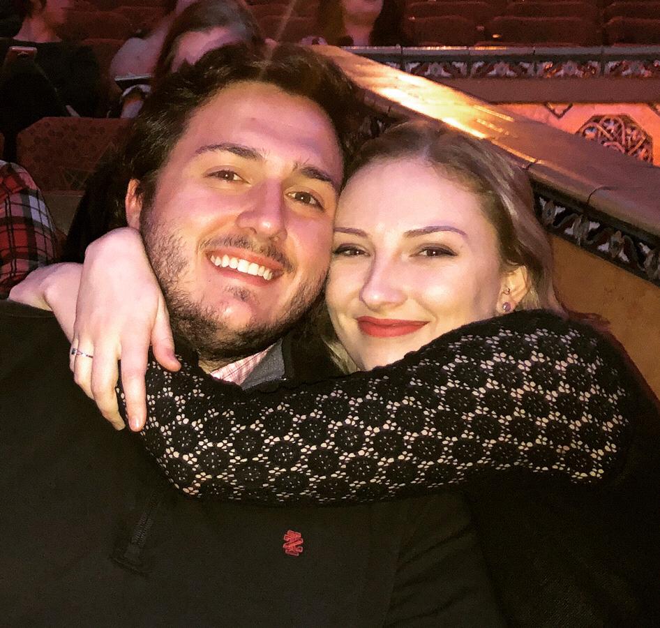 Taken in the winter of 2019 when Grant bought amazing seats for us to see Wicked at the Fox Theatre. I'd wanted to see that musical for almost 10 years and was so happy to be there with him.