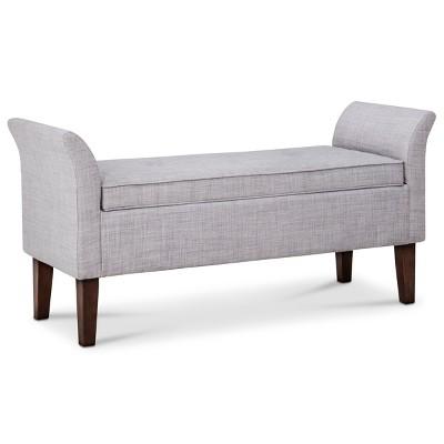 Storage Settee Bench - Gray - Threshold™