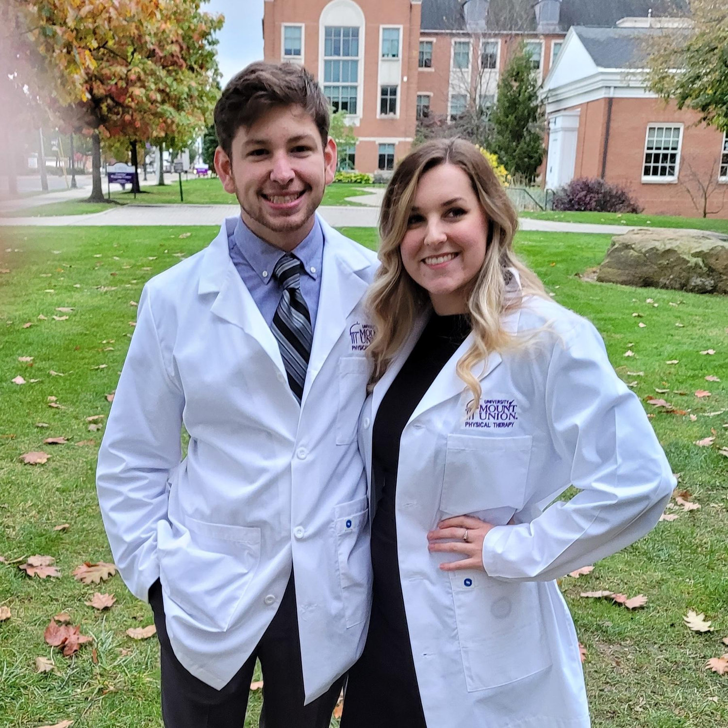 White coat ceremony in grad school