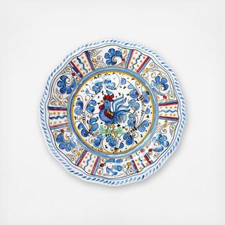 Rooster BPA Free Melamine Salad Plate, Set of 4