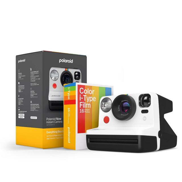 Polaroid Now Camera Gen 2 Everything Box - Black/White