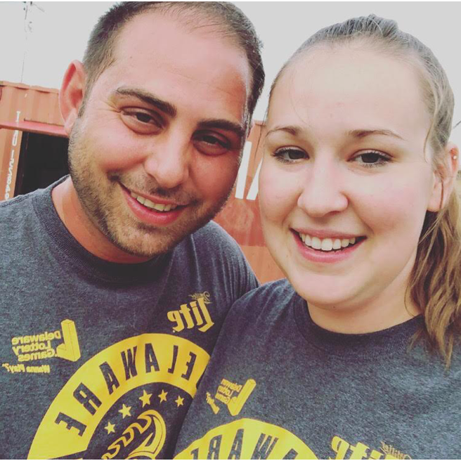 Our first picture from week 2? of kickball!