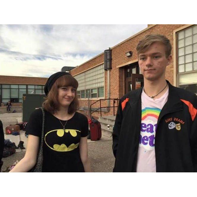 Definitely not awkward teenagers at all...