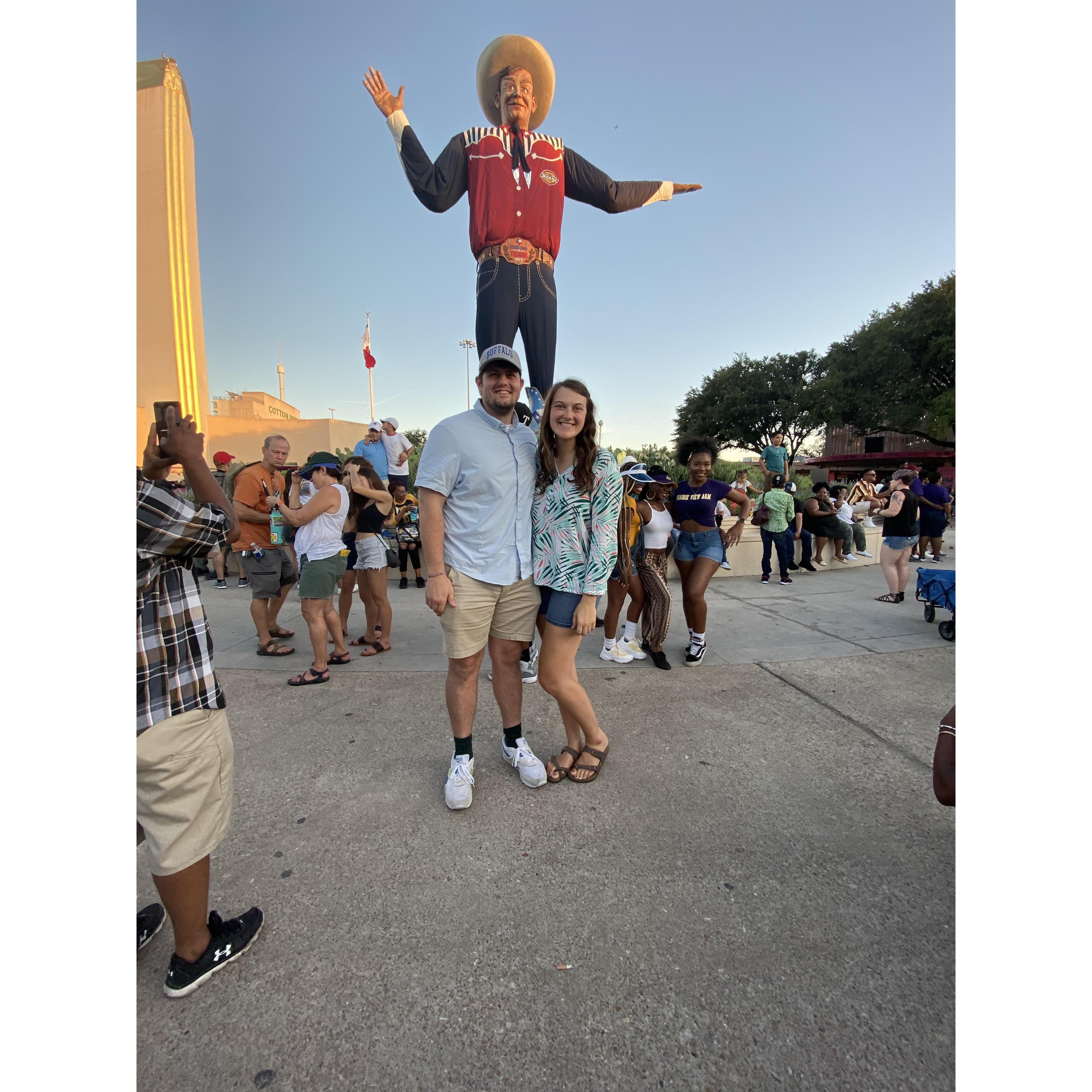 At the State Fair last year!