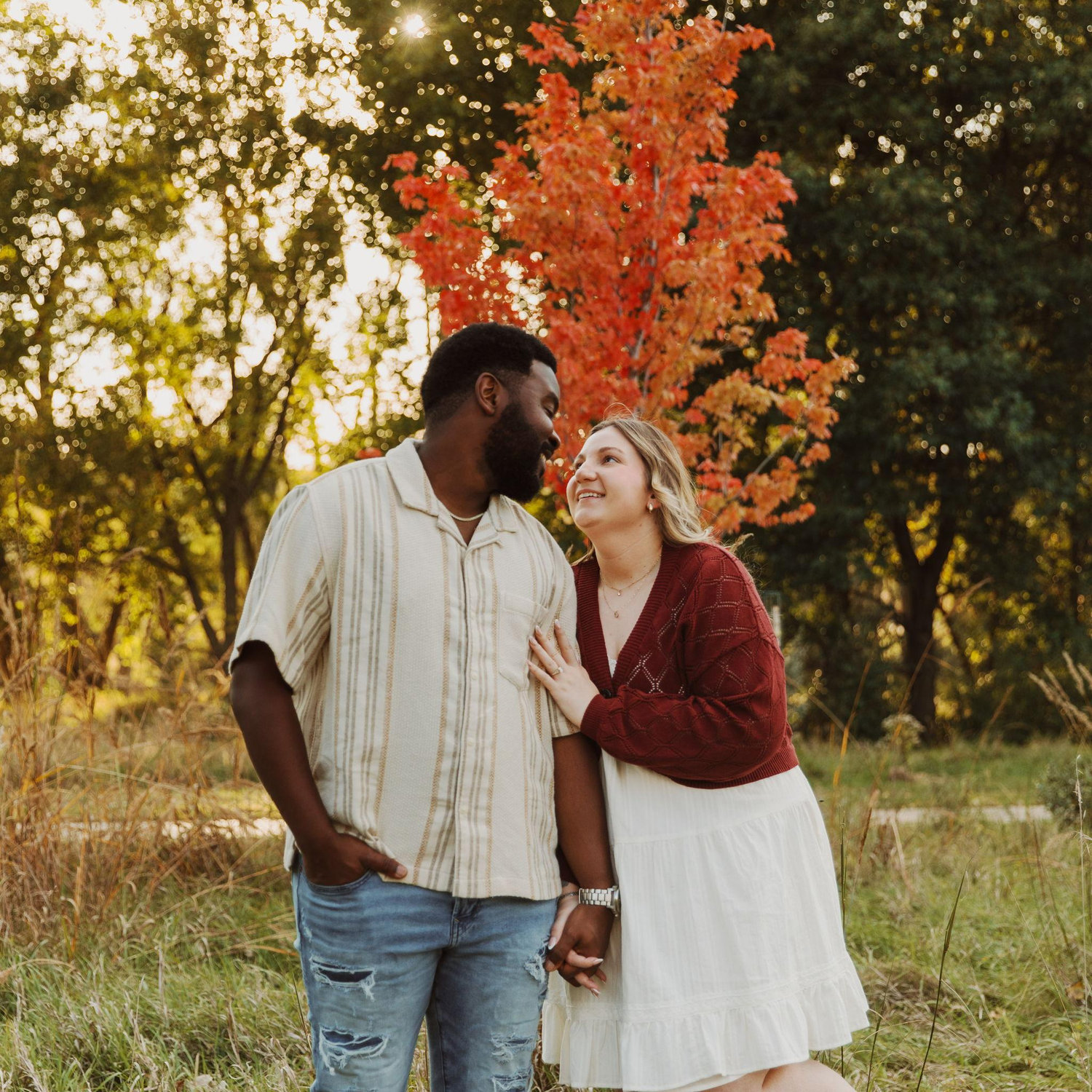 “We found love in each other’s smile.”
