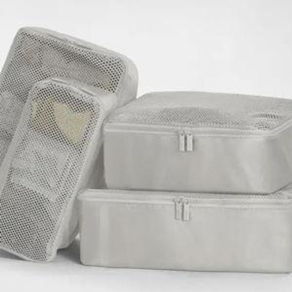 Away | The Insider packing cubes (Cloud Gray)