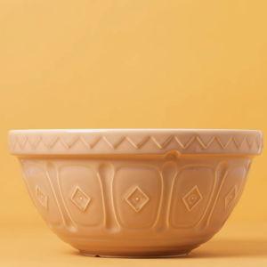 Cane Earthenware Mixing Bowl - 13.78" Diameter