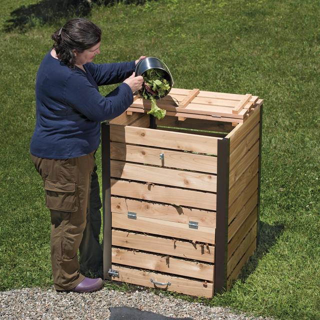 Cedar Compost Bin
