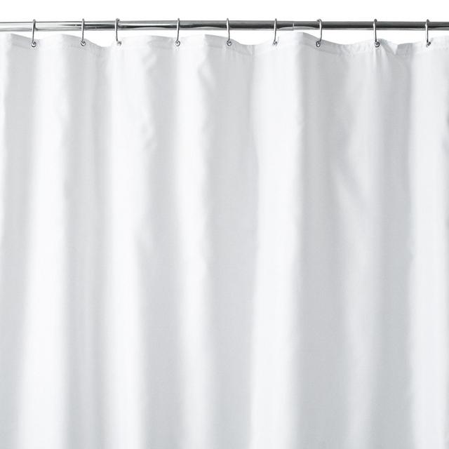 Wamsutta® 96-Inch x 72-Inch Extra Wide Shower Curtain Liner with Suction Cups in White