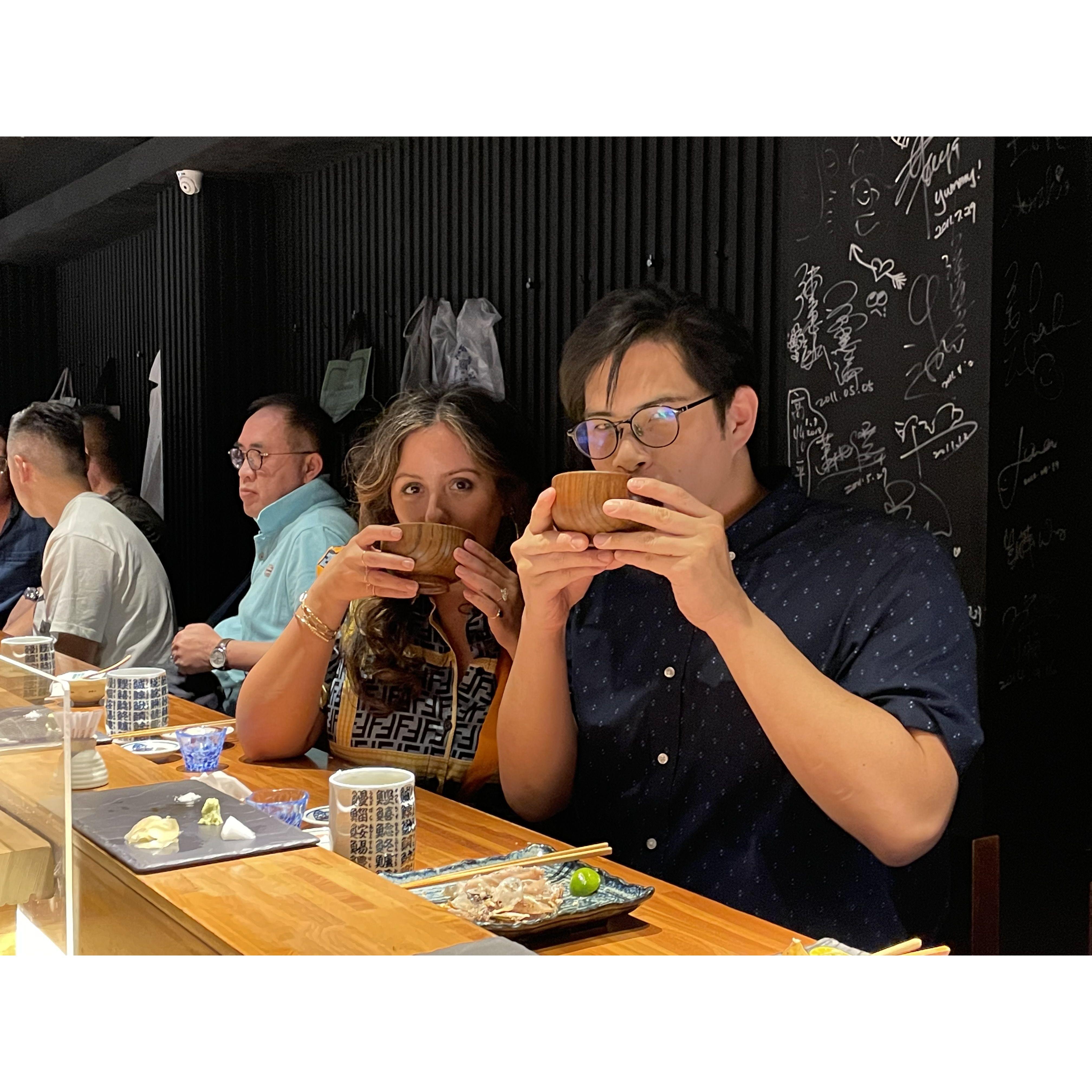 Sushi in Taiwan