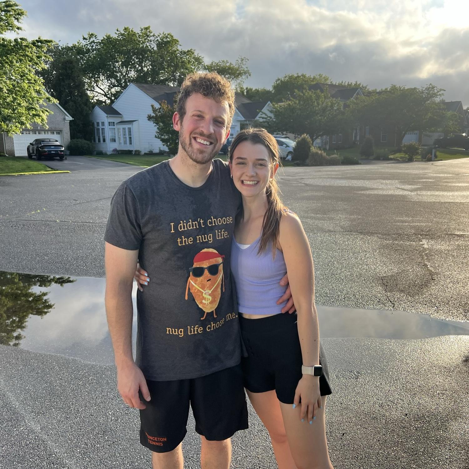 Celebrating Aaron's 30th birthday in Rehoboth, DE. Not pictured: Aaron taking care of Meg after she got a nasty stomach bug the next day.