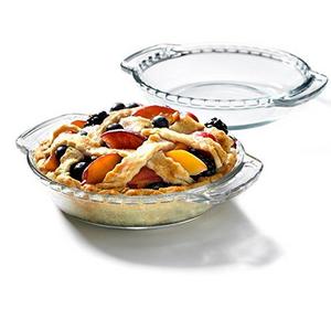 Anchor Hocking Oven Basics Glass 6 Inch Mini Pie Plate, Set of 2
