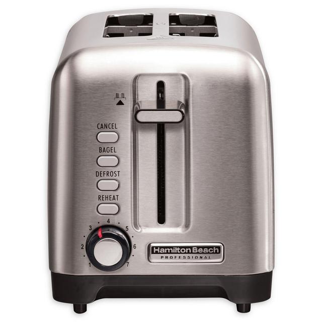 Hamilton Beach® Professional Stainless Steel 2-Slice Toaster