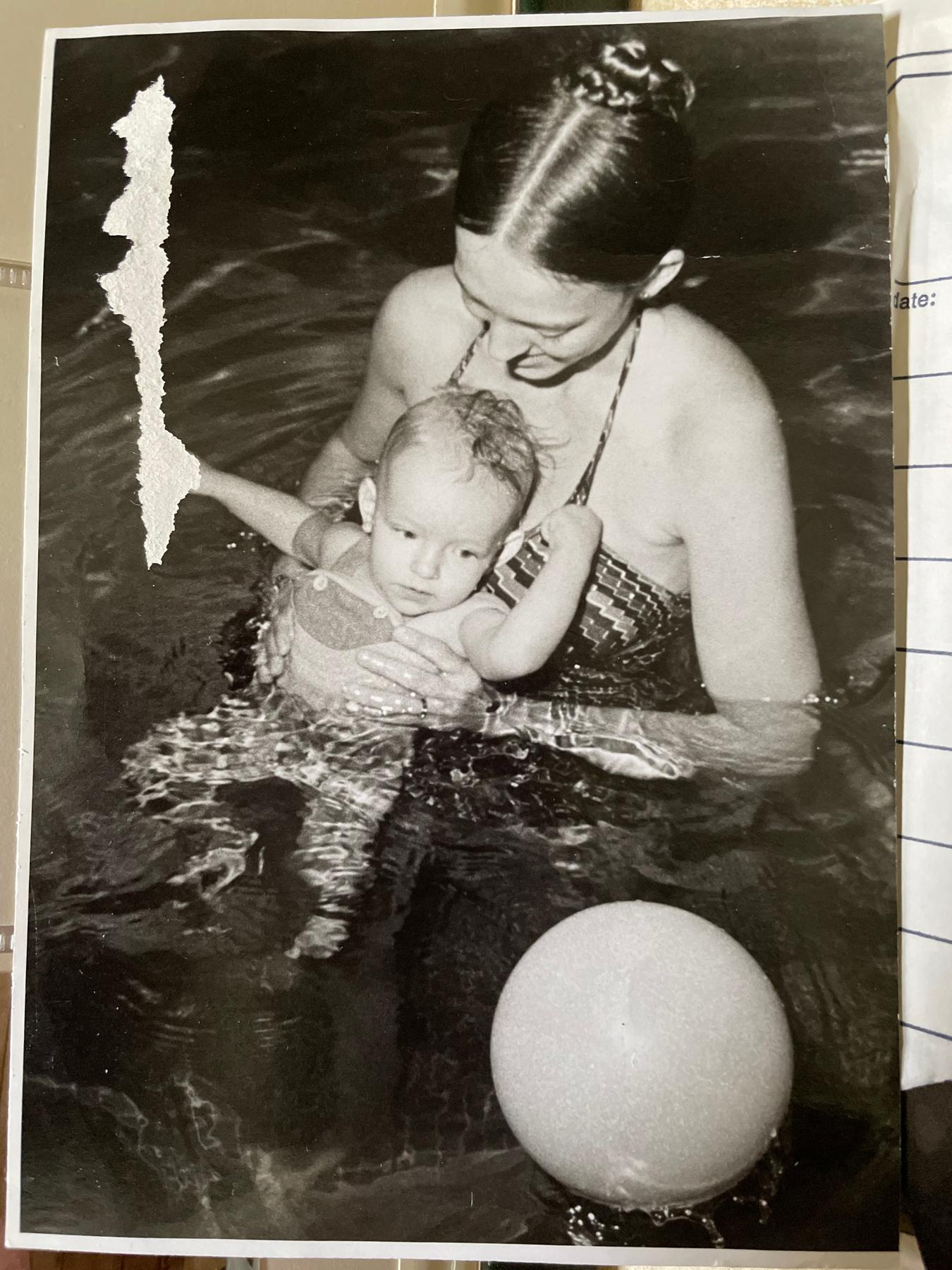Early in the water; always feeling a pull to it!