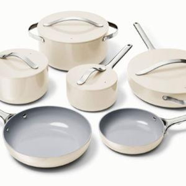 Ceramic Cookware & Minis Set | Nonstick Pots & Pans Set | Non-Toxic