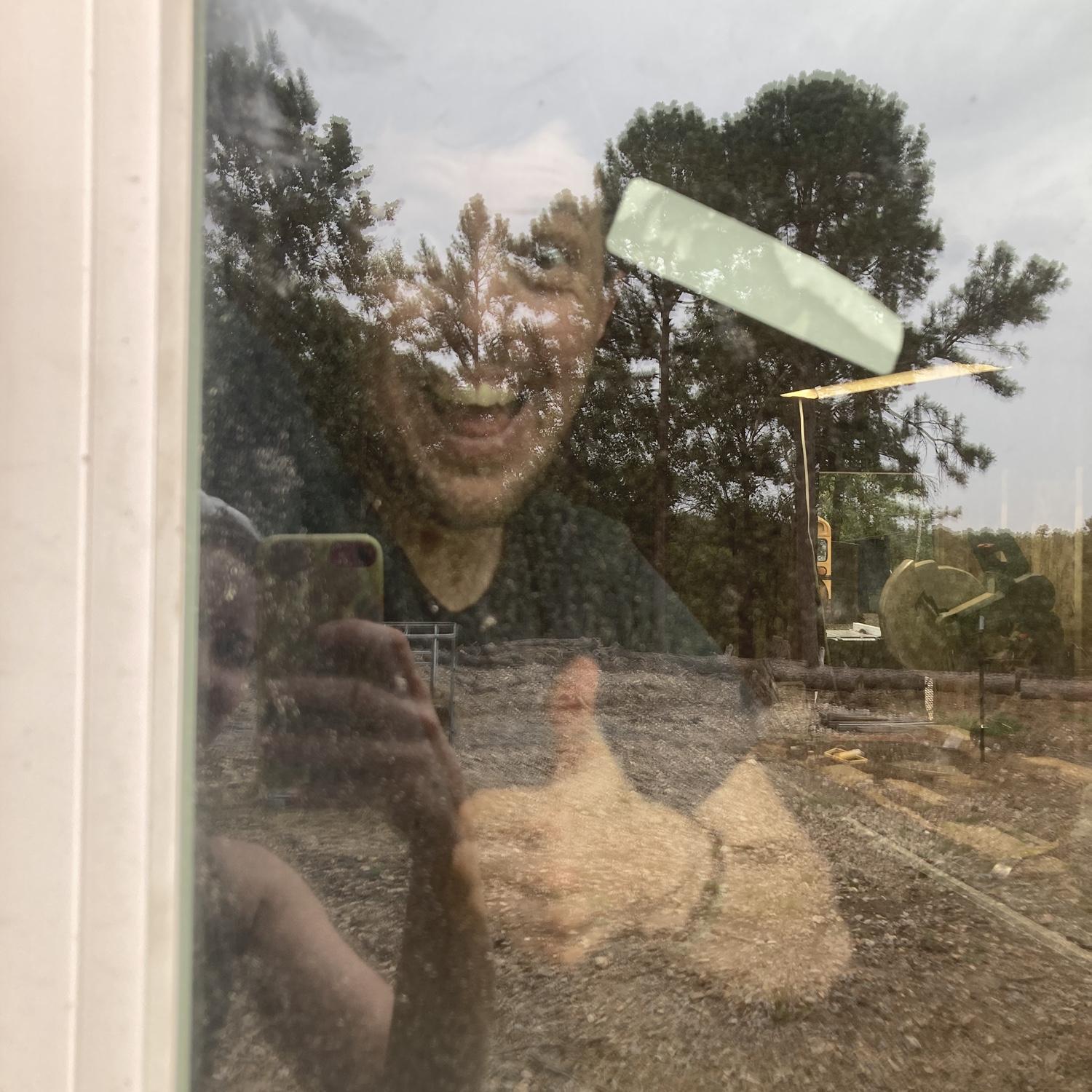 First window installed in the house
