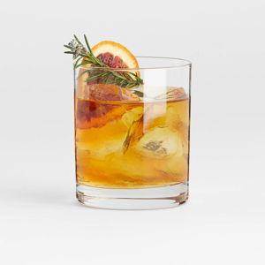 Aspen 12-Oz. Double Old-Fashioned Glasses (Qty: 8 Glasses) | Crate & Barrel