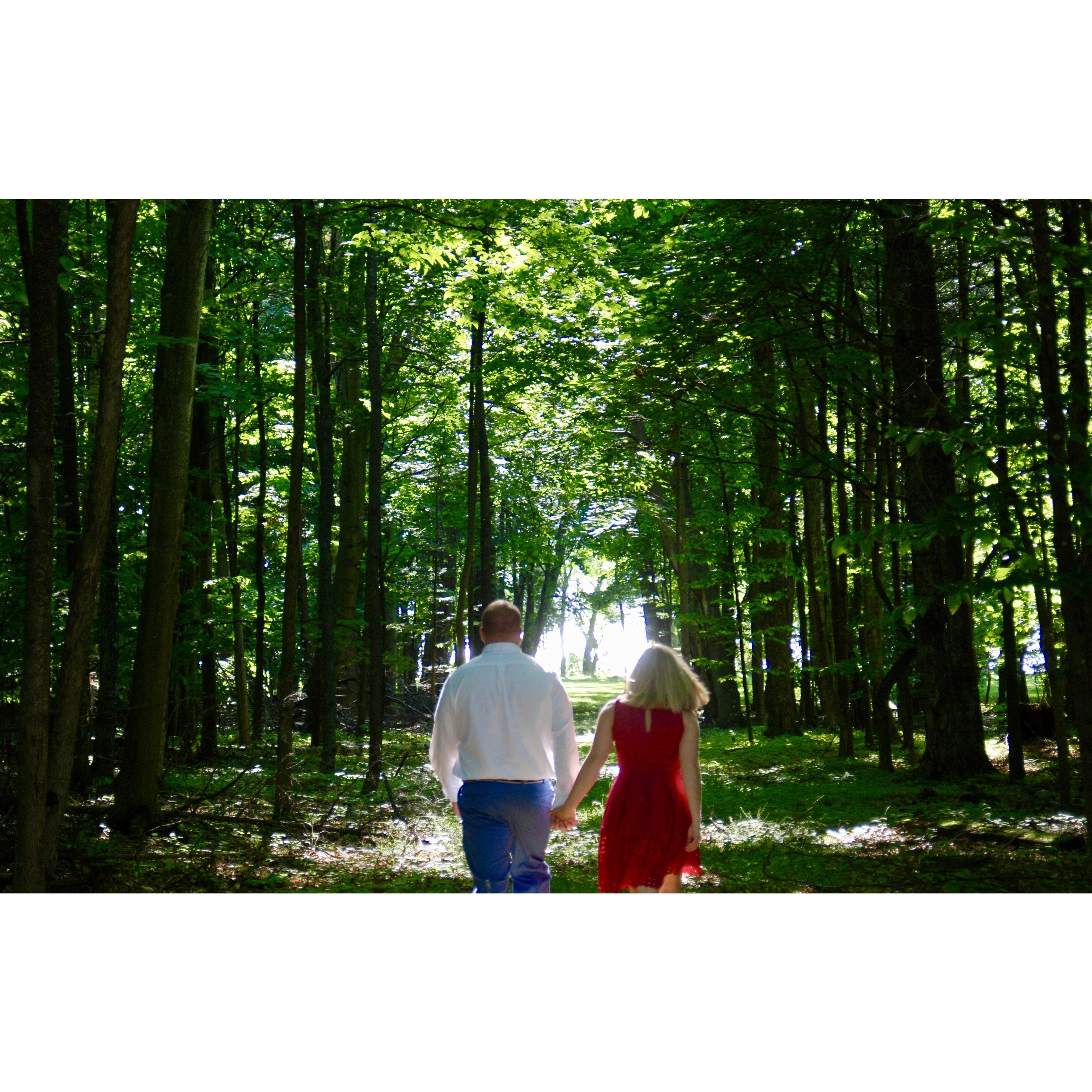 Engagement photos, 2017