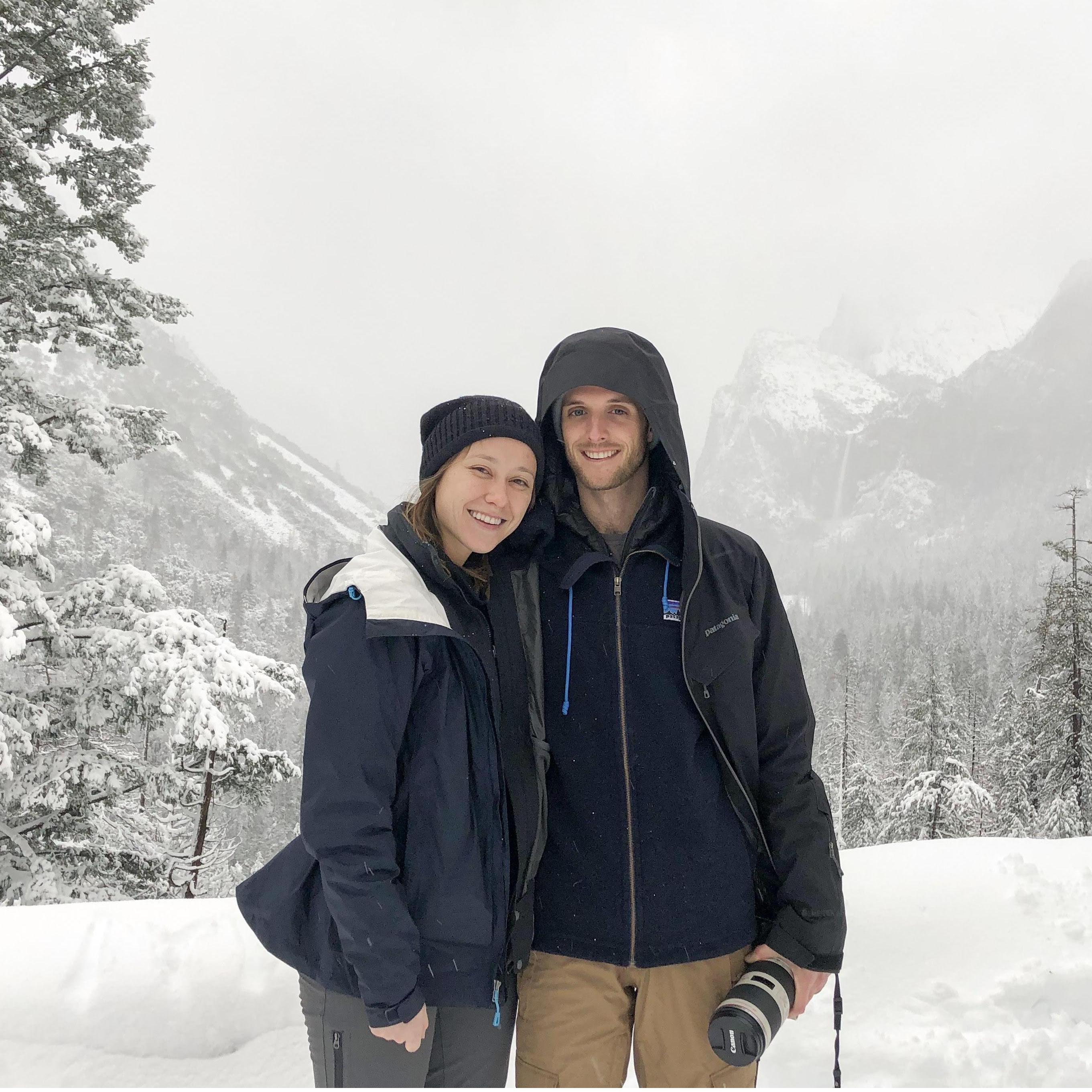 Blizzard in Yosemite Valley, CA (2019)