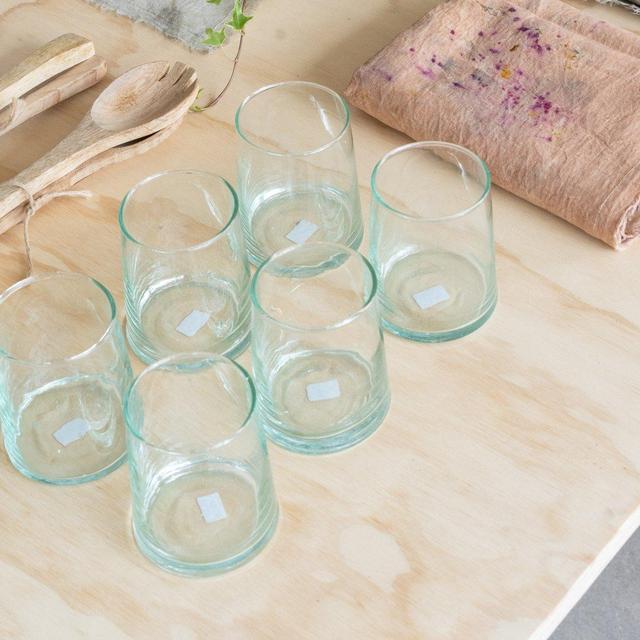 Recycled Cocktail Glasses
