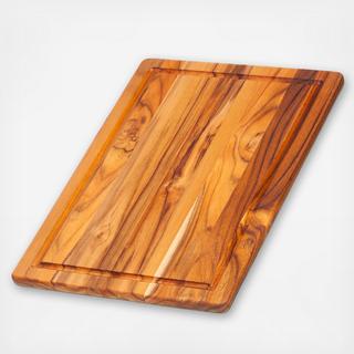 Essential Rectangular Cutting Board with Juice Canal