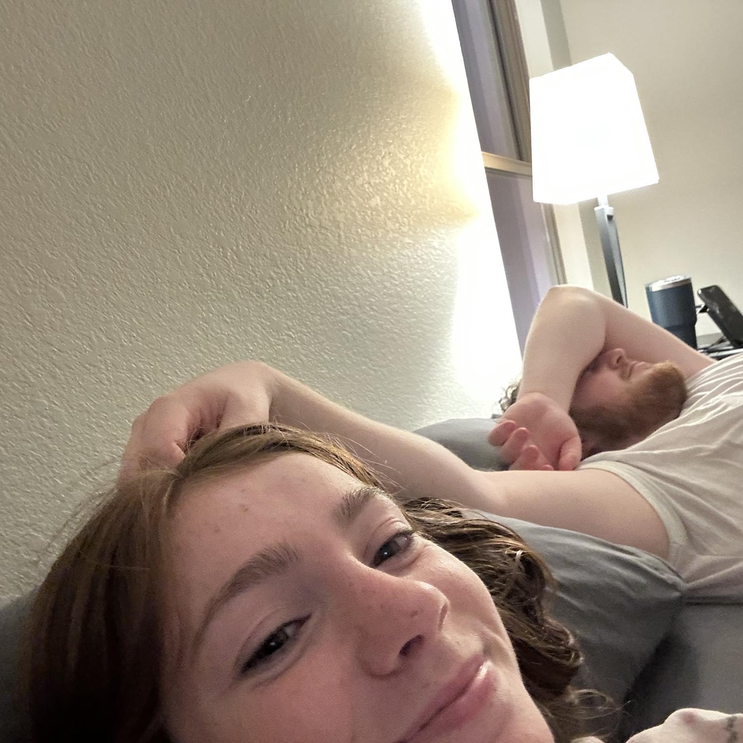 First night in our new house!