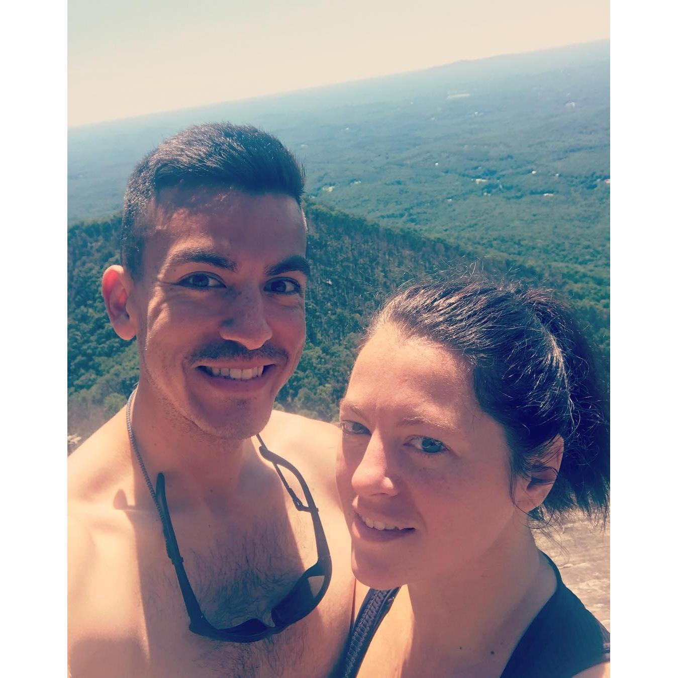 Hiking Flat Rock