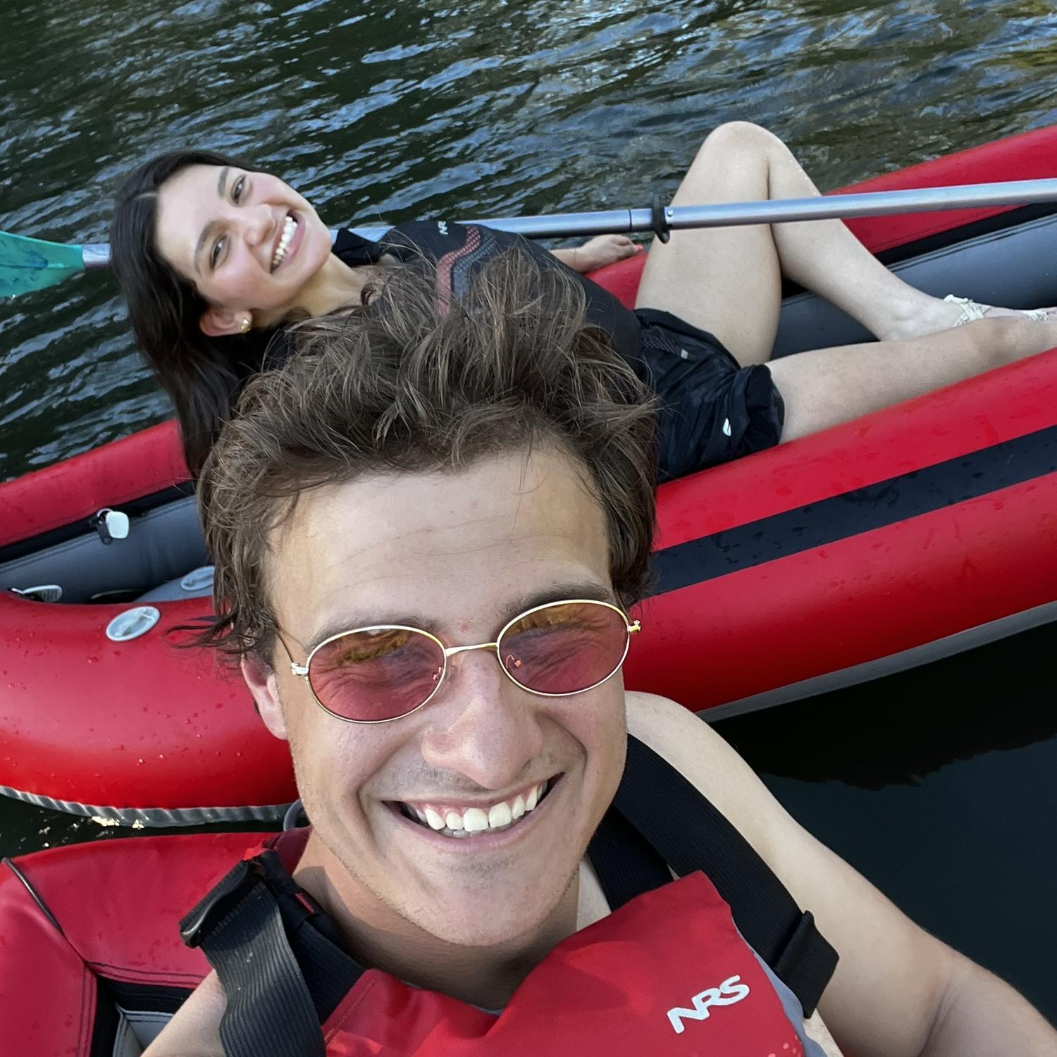 Lots of rafting together